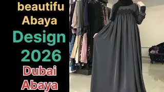 Beautiful Abaya design 2026 | Dubai abaya burkha design//New Abaya collection 2026 |  abaya niqab