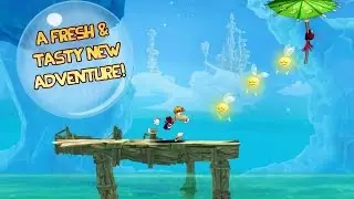 Rayman Fiesta Run - Gameplay Walkthrough Review