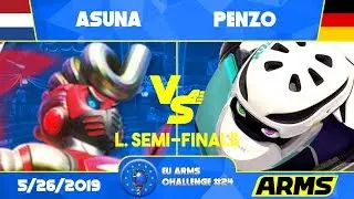 EU ARMS Challenge #24 - asuna (Springtron) vs Penzo (Kid Cobra) - Losers Semi-finals