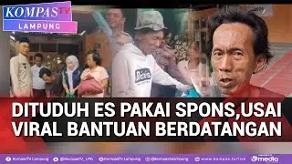 Pedagang Es Gabus Dituduh Aparat Pakai Bahan Spons,Suderajad Sempat Trauma Berjualan Lagi