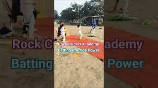 Prithu Rock Practice Batting with Coach Sir #CricketAcademy #HardPractice #cricketshorts#t20worldcup