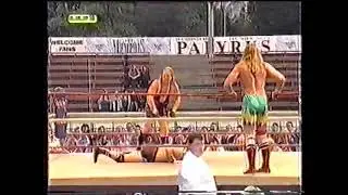 1997/8/10 - CWA Fit Finlay & Robbie Brookside vs. Michael Kovac & Osamu Nishimura