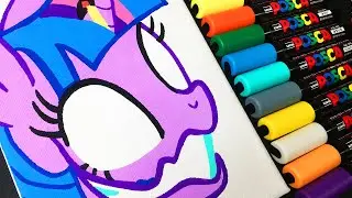 Drawing Friday Night Funkin' VS Corrupted Twilight Sparkle (Dusk Till Dawn│Come Learn With Pibby)