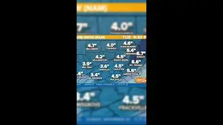 A quick look at Tuesday's winter storm