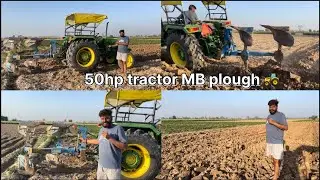 John deere 5210 MB plough || 5210 se ye umid nhii thi 😳😮🚜