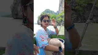 James bond Island Thailand #jamesbondisland #honeymoondiaries