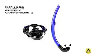 Kit de Mergulho Cetus Rapallo Fun | Explore a Vida Marinha com Conforto e Seguran&ccedil;a