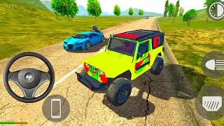 🔥 Thar Beast Mode Off-Road Power Drive | Indian Car Map | Indian Bike Driving 3D