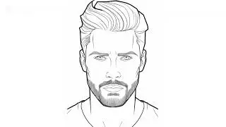 how to draw a face for beginners | filfel drawing