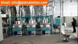 12-14TPD Stone Grinding Flour Mill Plant