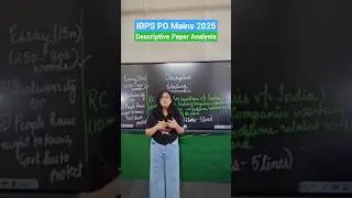 IBPS PO Mains 2025 | Descriptive Paper Analysis | Adda247