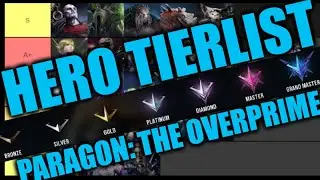 HERO TIER LIST - Paragon: The Overprime Early Access
