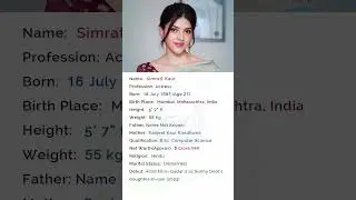 Beautiful Actress Simrat Kaur #biography #shortvideo #viral #short #shorts#youtubeshorts#viralvideo