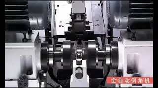 High Level Full Automatic Runing Type Pipe tube End Facing Chamfering Machine