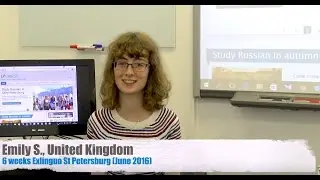 Review (in English) of Exlinguo St Petersburg Russian language school by Emily, UK | June 2016