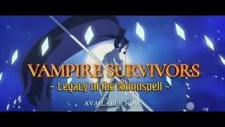 Vampire Survivors: DLC. Menya gameplay no eggs Mt. Moonspell. (no commentary)