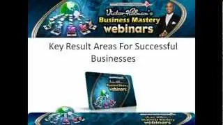 Victor Holman - Key Result Areas (KRIs) For Business Success