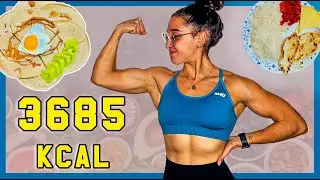 🦍 UN DÍA en MI DIETA de VOLUMEN (3685 KCAL)