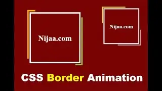 CSS Border Animation Effect! Create a Cool Border Effect Easily (HTML & CSS)