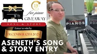 БЕСПЛАТНЫЙ розыгрыш пианино Hailun: песня Aseneth &laquo;Song & Story&raquo;! Участвуйте и ВЫИГРАЙТЕ &mdash; ОСТАЛО...