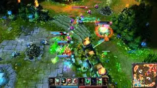 Rush Hour! Doublelift Nice Twitch Quadrakill