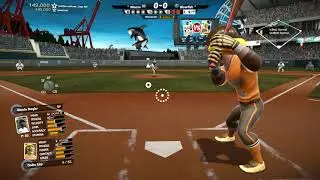 Super Mega Baseball 2 - 99 ego Complete Game Shutout CGSO - 5 to 0
