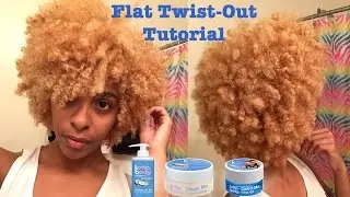 Flat Twistout ft. Lottabody | Natural Hair