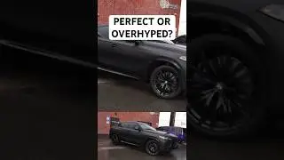 Matte Black BMW X6 M60i &ndash; What Would You Change? #bmw #custom #wrap #transformation #shorts #viral