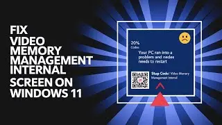 How To Fix Video Memory Management Internal Blue Screen on Windows 11/10 [Step Guide]