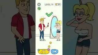 Draw Story Level 78_#shorts #gameplay #games 💄💄
