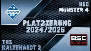 [Tisch 1] ⚔️ Platzierung Bezirksliga: TuS Kaltehardt 2 🆚 BSC M&uuml;nster 4