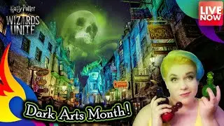 LIVE in DIAGON ALLEY! #DarkArtsMonth Grind! [Wizards Unite Livestream]