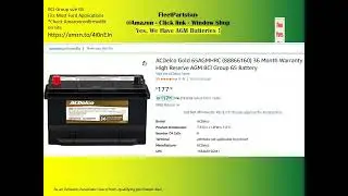 AGM BATTERIES FleetPartsGuy Nov14a