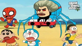 Shinchan in Hindi | Doraemon in Hindi | Cartoon new episode Hindi in GTA 5 | शिनचैन - Part 69