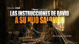 LAS INTRUCCIONES DE DAVID A SU HIJO SALOMON  1 REYES CAP2 🔴 EN VIVO 🔴 - MS. DIEGO JARAMILLO