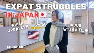 a chaotic week in my japan life | visa updates, running errands & new job?