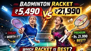 5,000 Vs 20,000 which LI-NING BADMINTON racket you should buy,which is better?💸💰
