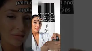 The INKEY List APPLE CIDER VINEGAR PEEL Review #Shorts