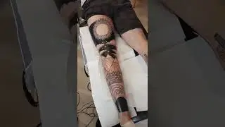 🖤 Large Scale Blackworktattoo By Evils #tattuba #tattoo #tattooartist #shorts #blackwork #artist