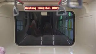 Taiwan, Taipei, MRT night ride from ZOO to DAAN