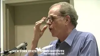 William Kennedy at the NYS Writers Institute in 1997