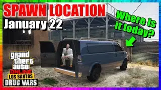 Spawn Location Gun Van *Sunday January 22* | GTA 5 ONLINE