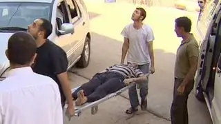 Syria rebels set up a secret hospital to care for refugees.