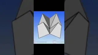 How to Make a Fortune Teller tutorial #Howto #origami #origamitutorial #origamicraft #origamipaper