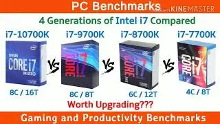 🥇Intel kaby lake vs coffee lake vs coffee lake refresh vs comet lake🥇