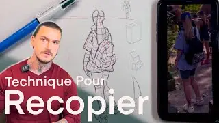 DESSINER A PARTIR D’UN MODÈLE.