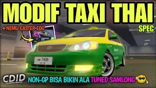 MOBIL BARU REWORK NON-GP TAXI THAILAND CDID, BIKIN KAYAK TUNED LIMITED | CDID V2.4 Roblox