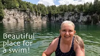 Elora Quarry Conservation Area, north of Guelph & Kitchener