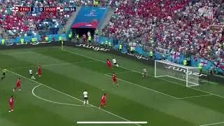 Referee  falling down panama vs england World Cup 2018