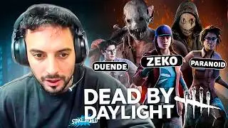 🔴JUEGO DEAD BY DAYLIGHT POR PRIMERA VEZ con @FedericoCristalino @DuendeGaming @ElParanoidOK | 4 POVS